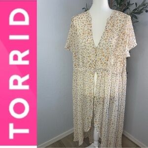 Torrid Floral Duster